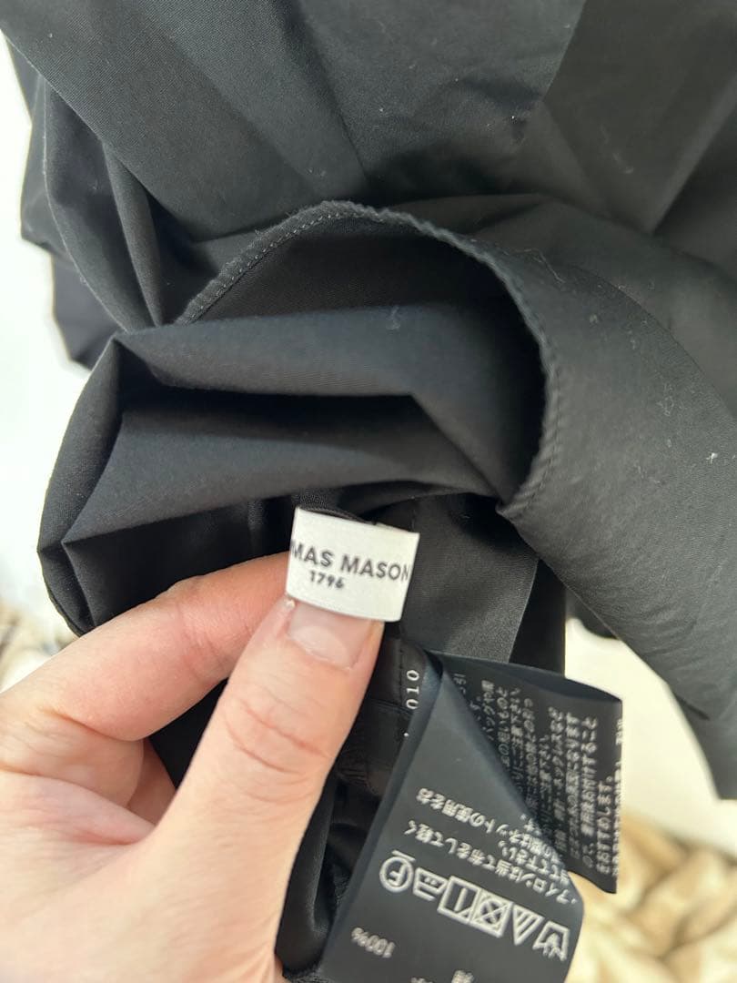 こぐま様　BLENHEIM ブレインヘイム シャツ バックリボン ハイネック