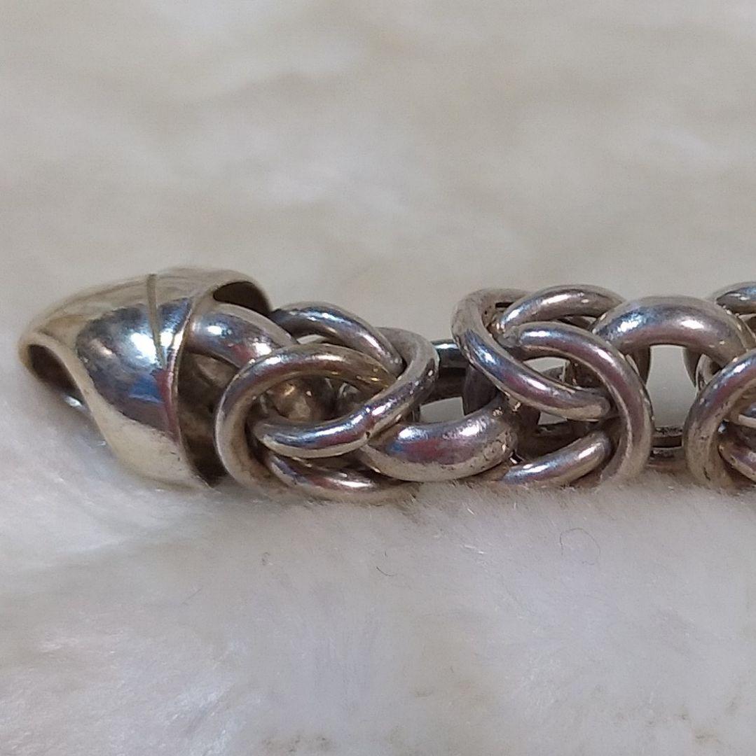 インディアンジュエリー　オニキス+ターコイズブレスレット