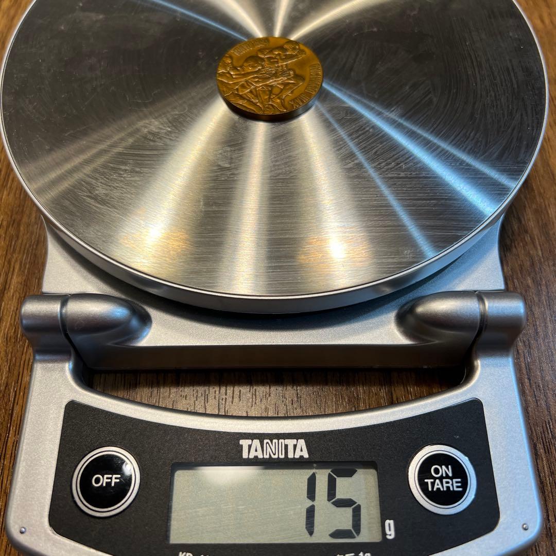 1964年東京オリンピック大会記念メダル　銀色メダル　純銀　silver 記念品