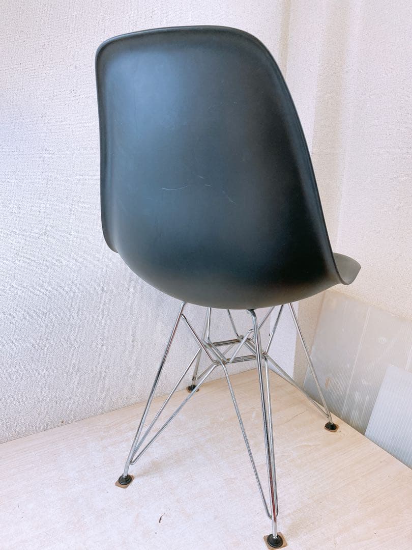 ③Eames サイドシェルチェア DSR Vitra製 エッフェル イームズ 黒