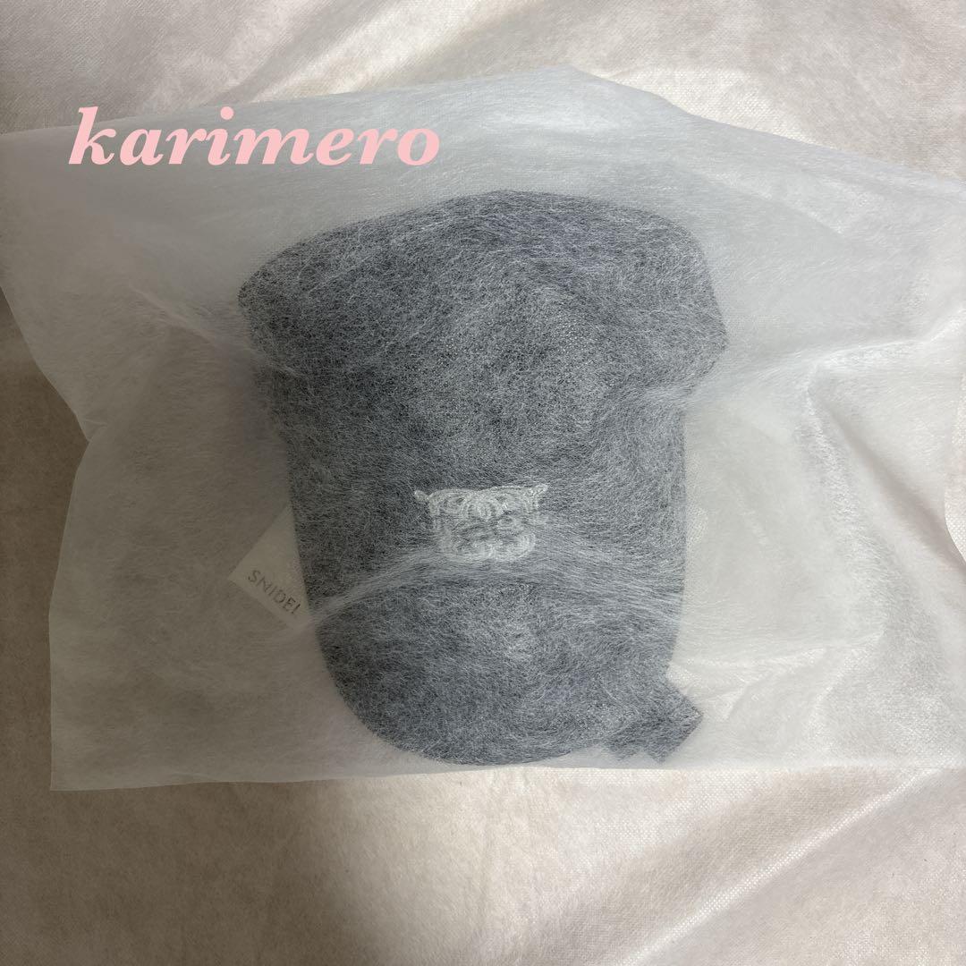 新作新品♥️SNIDEL【Chacott】CAP✨ GRY