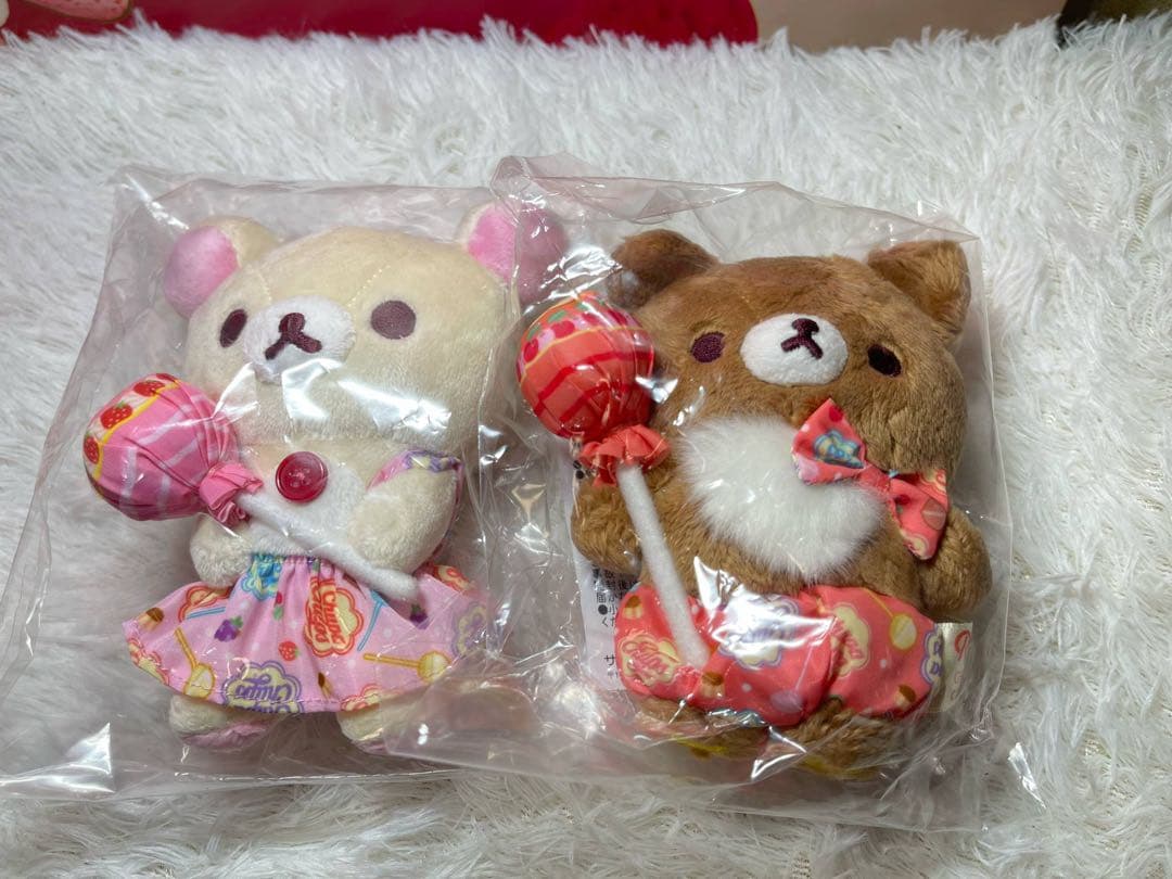 リラックマ ぶらさげぬいぐるみ LOFTチュッパチャプスセット