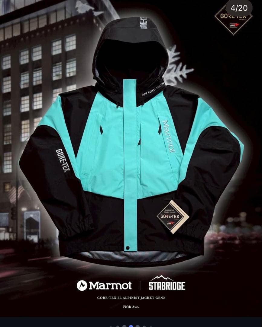 ジャケット・アウター STABRIDGE Marmot XL Alpinist Jacket Gen2