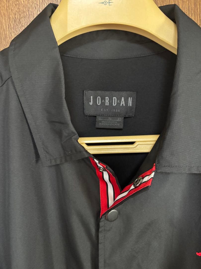 m*!様 春物　XL希少サイズJordan.ジョーダンPSG黒x赤コーチJK.美