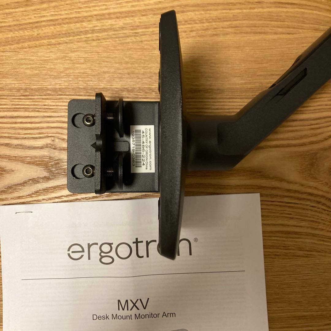 ご*ん様 ergotron MXV モニターアーム