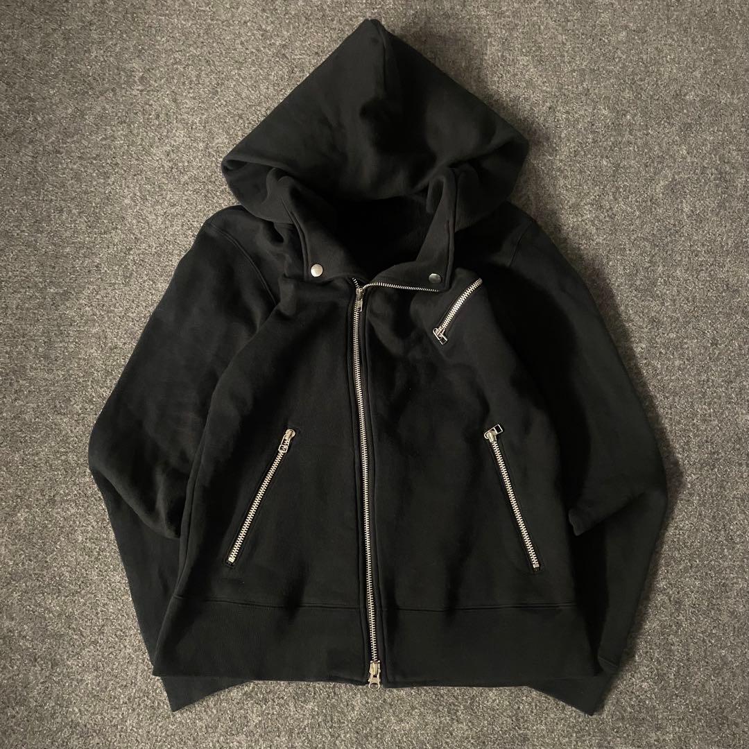あ*あ様 ジップアップパーカー　フーディー　ギミック　archive グランジ