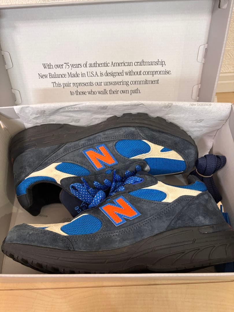 S*中様 KITH NewBalance993 マディソンスクエアガーデン 26