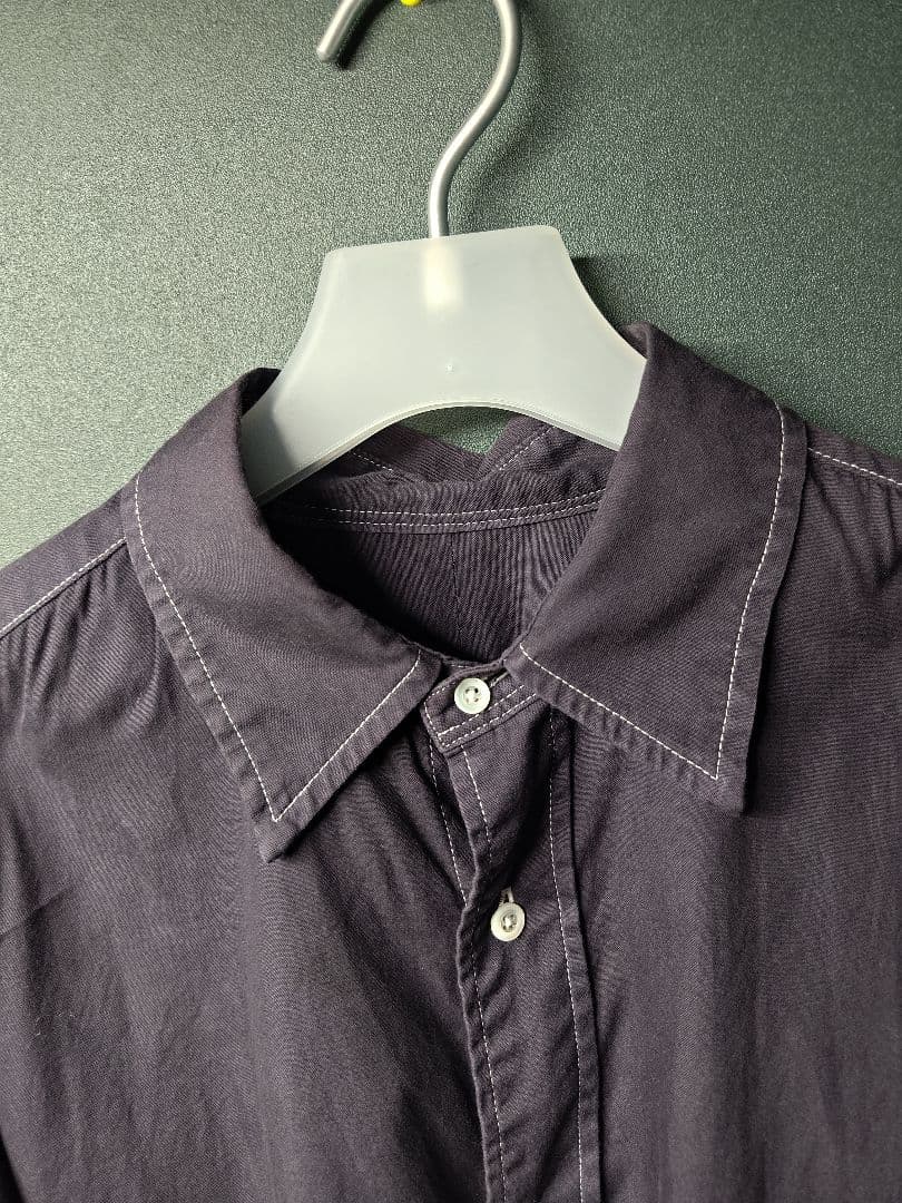 sillage 長袖シャツ 墨黒