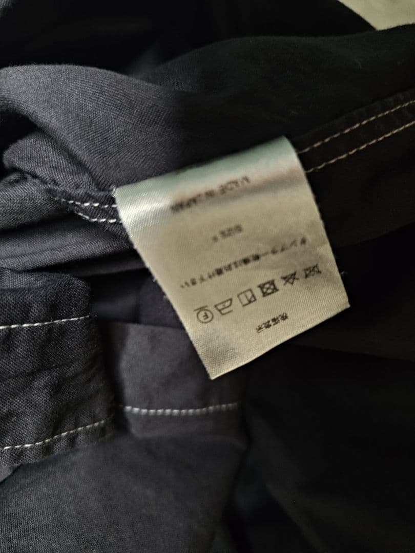 sillage 長袖シャツ 墨黒