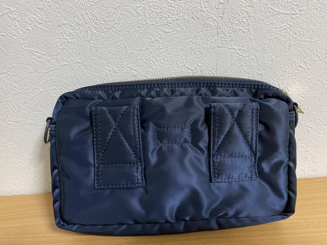 新品同様 PORTER 新タンカー 2way ショルダーバッグS アイアンブルー