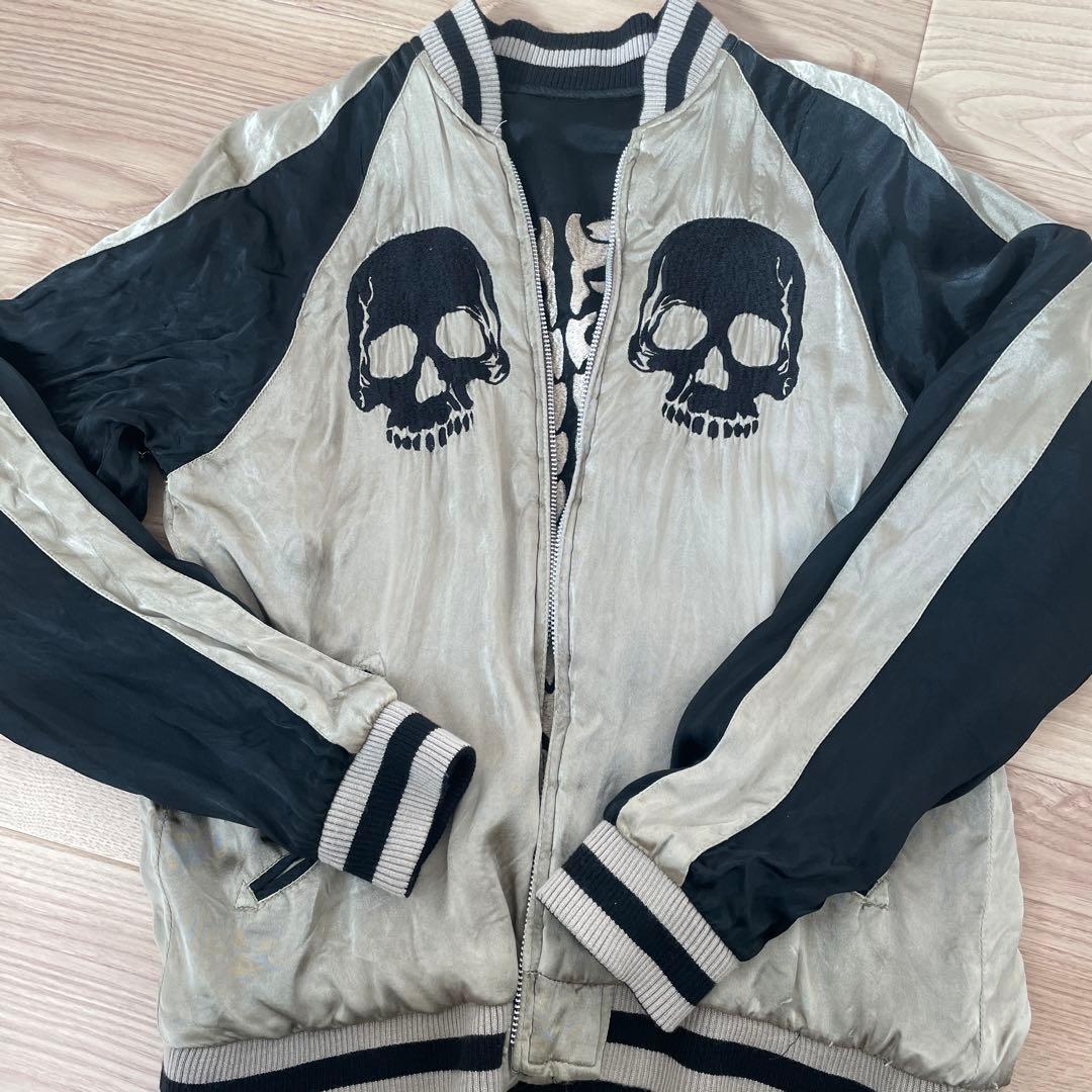 Back Street Crawler ボーン　リバーシブル　メンズ　 Mサイズ