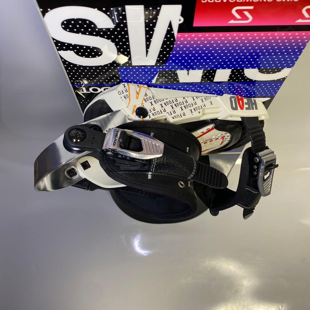 送料無料❗️SIMS スノーボード HEAD ビンディング Lサイズ セット