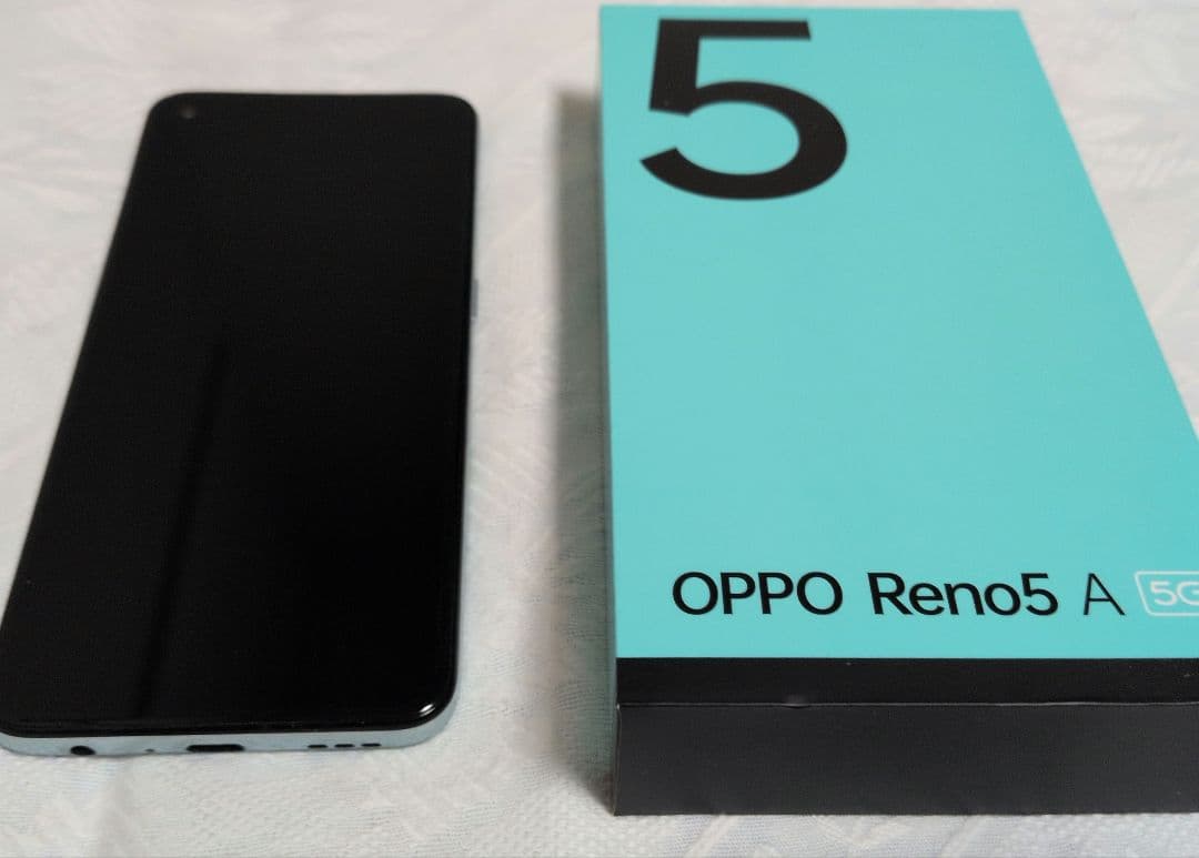 oppo reno5a アイスブルー simフリー