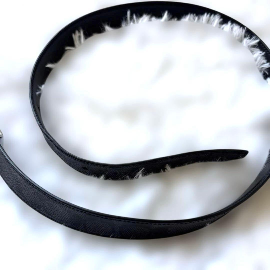 う*ー様 美品✨coach✨コーチ　トゥ サイズ リバーシブル シグネチャー ベ