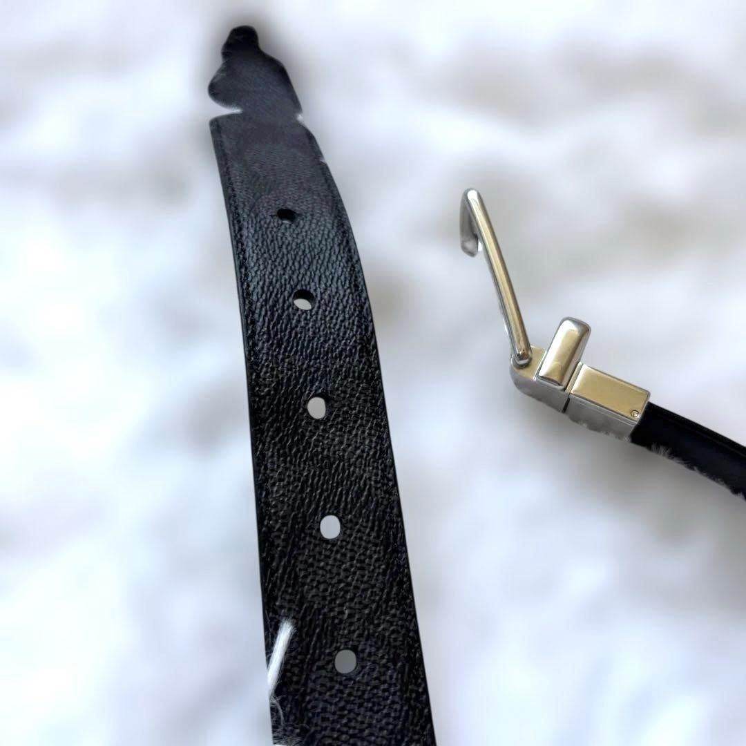 う*ー様 美品✨coach✨コーチ　トゥ サイズ リバーシブル シグネチャー ベ