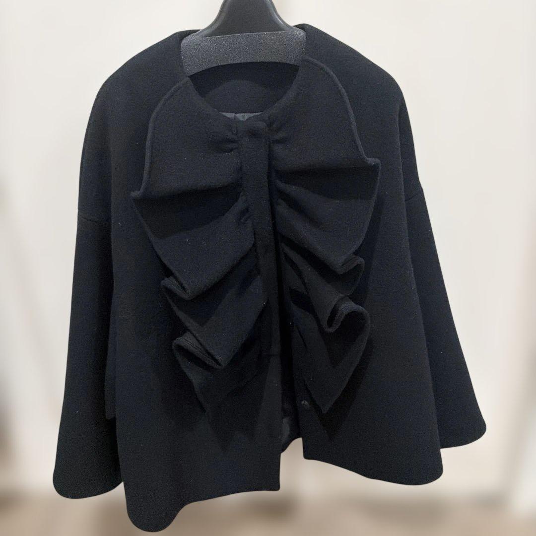 専用！YOKOCHAN フリルデザイン 黒ジャケット