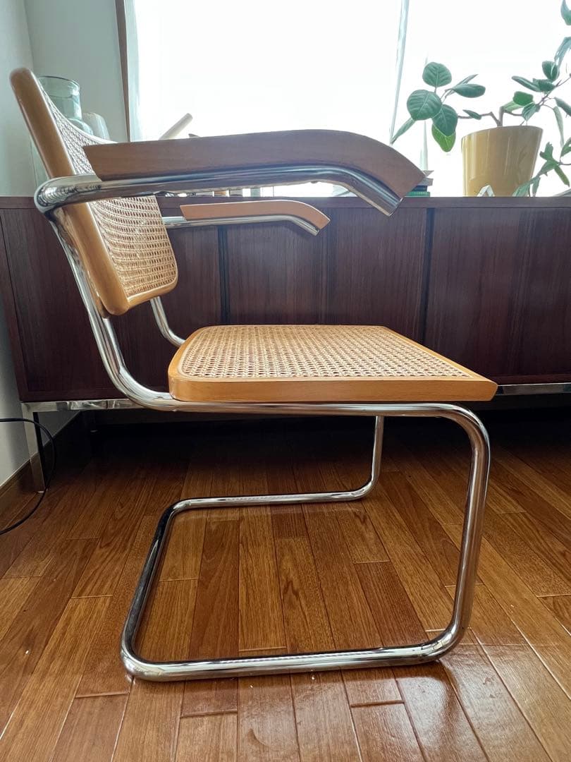 Cesca chair Marcel Breuer 89年イタリア製　張替済