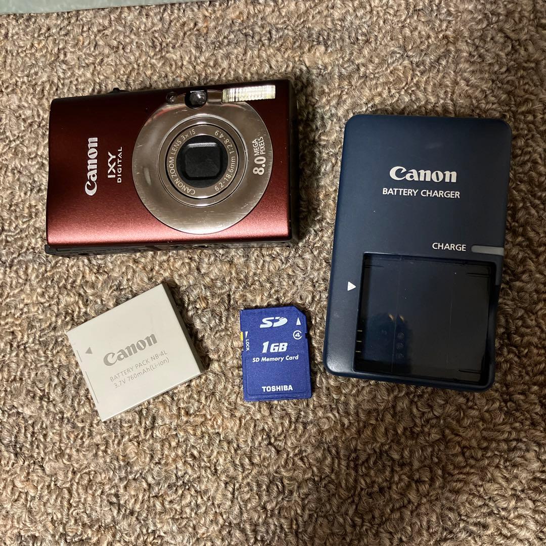 キャノンIXY DIGITAL 20ISデジカメ800万画素
