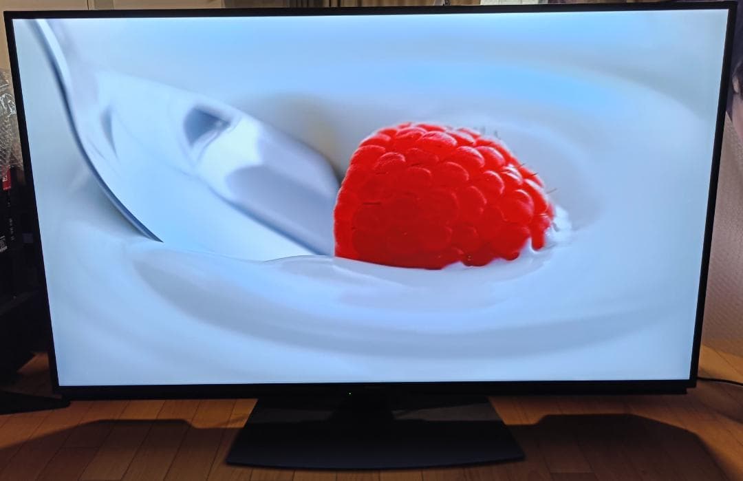 美品 22年製 55V型SHARP AQUOS 4T-C55DN1 4Kテレビ