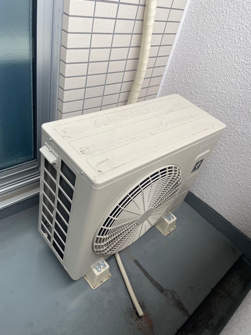 2024年製エアコン SHARP AC-S22AW 本体＆室外機