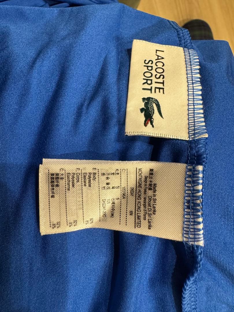 Lacoste ゲームシャツ/パンツ　ジョコビッチモデル USサイズL