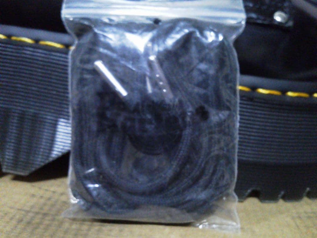 Dr.Martens JADON MAX UK4 黒 厚底 8ホール