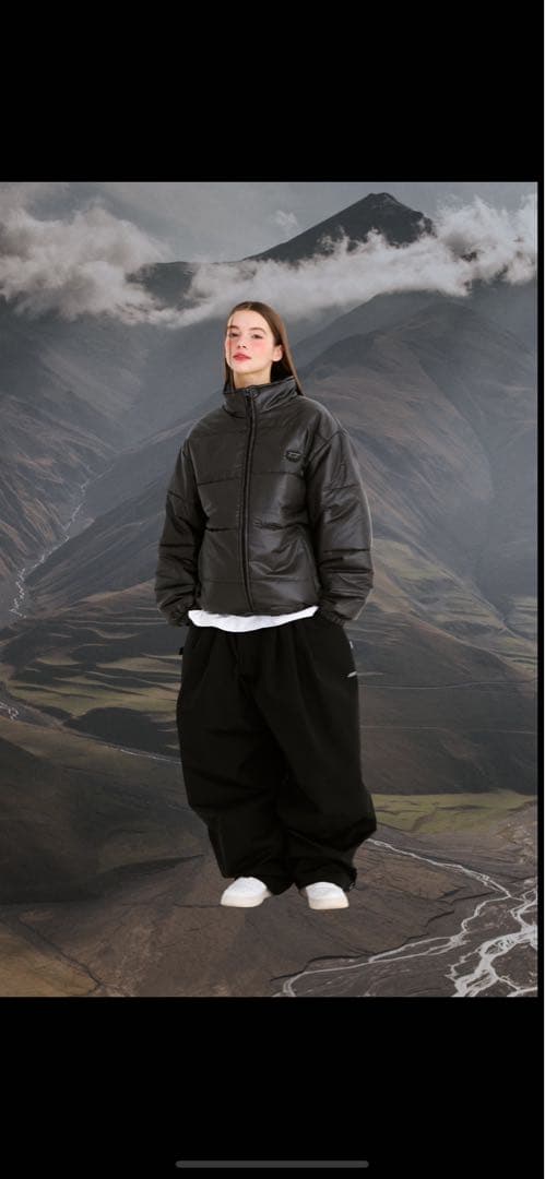 スノーボード MILD SUPER WIDE PANTS BLACK XL