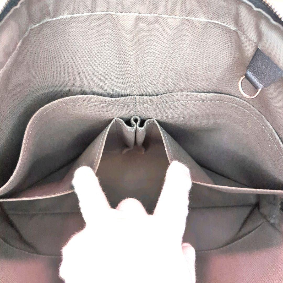 ルイ・ヴィトン ビジネスバッグ ブラック 黒 ダミエ ロゴ レザー