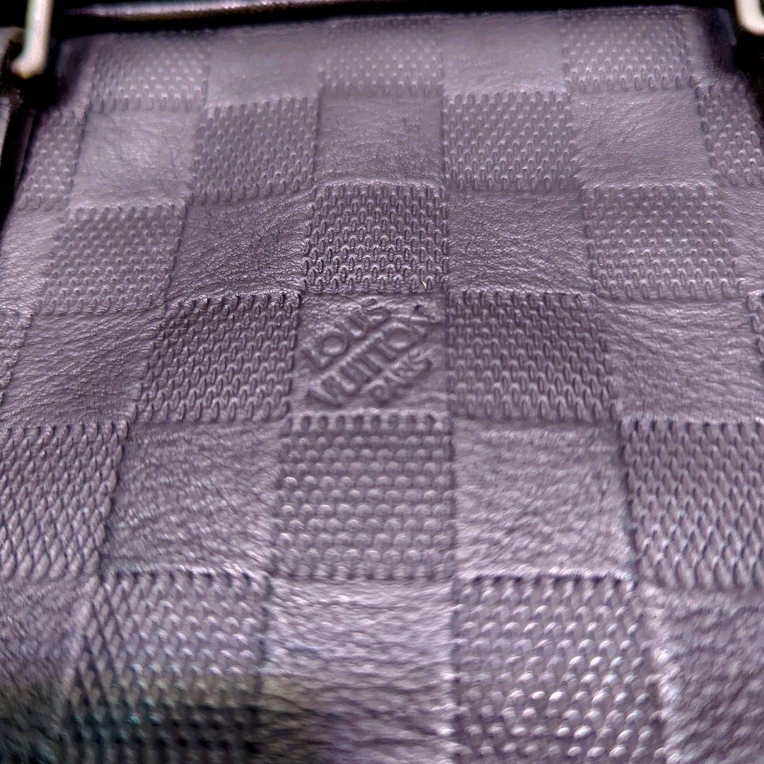 ルイ・ヴィトン ビジネスバッグ ブラック 黒 ダミエ ロゴ レザー