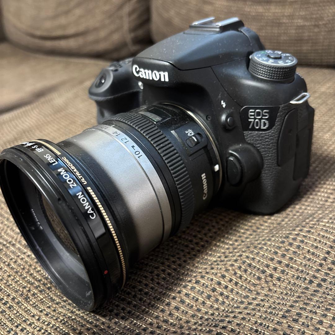 美品！Canon EOS70D EF-S 10-22mm 1:3.5-4.5