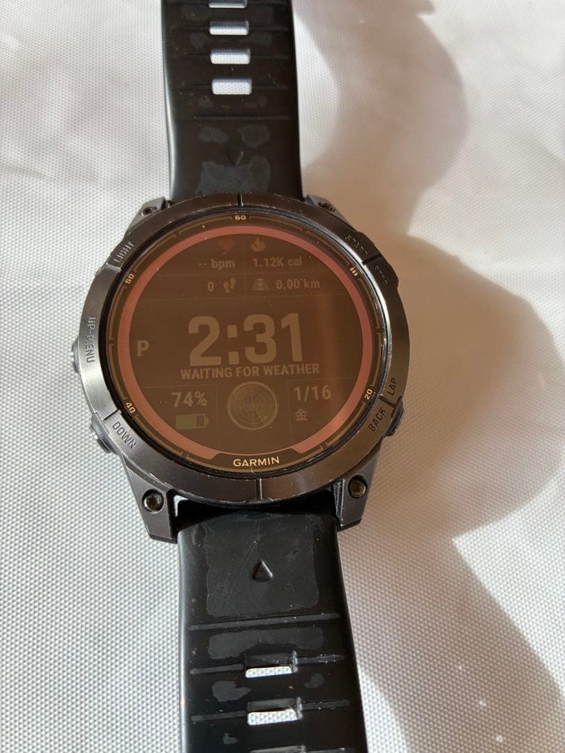【値下げ】GARMIN FENIX 7 PRO 腕時計　ブラック　ガーミン