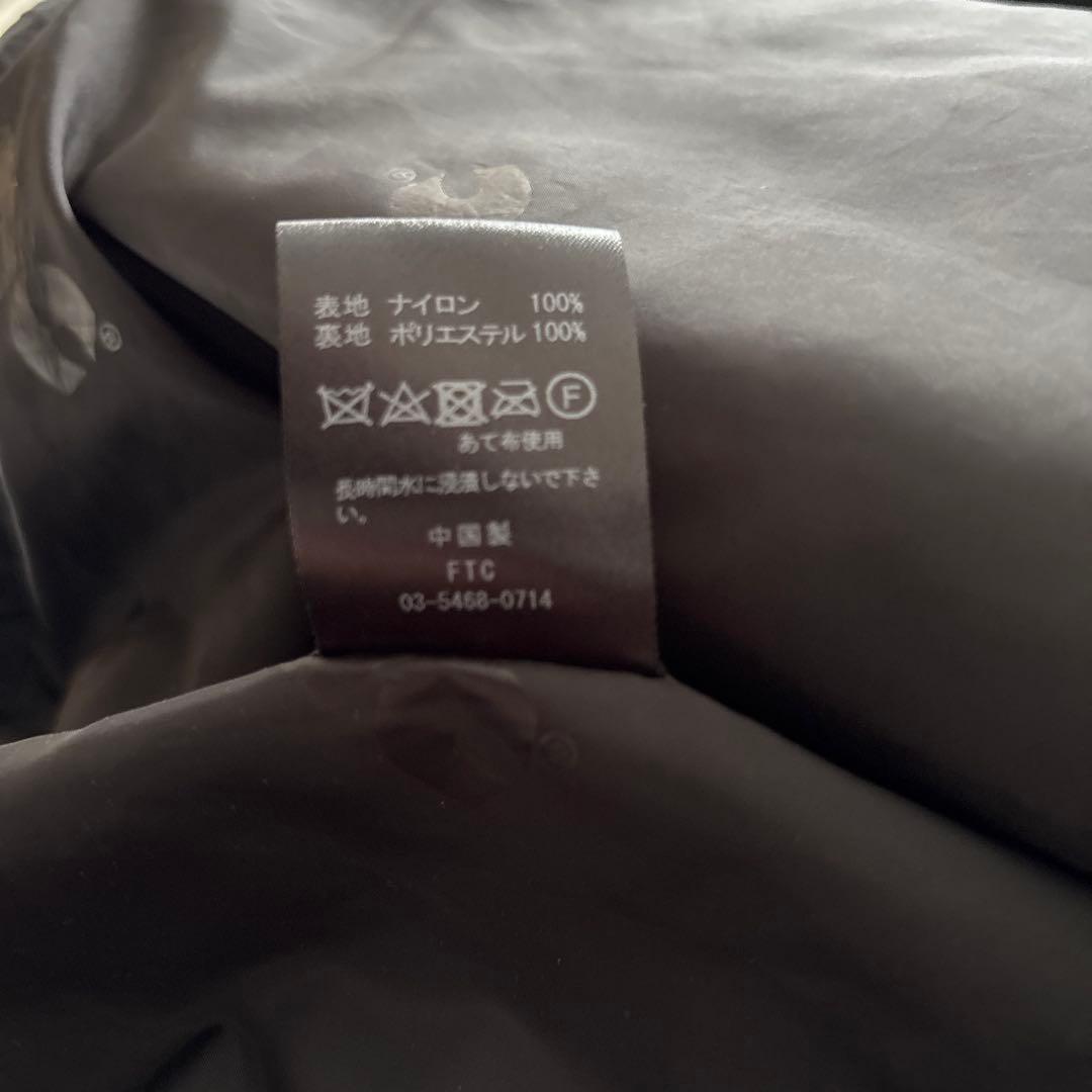 ジャケット・アウター FTC NYLON HOODED JACKET BLACK M