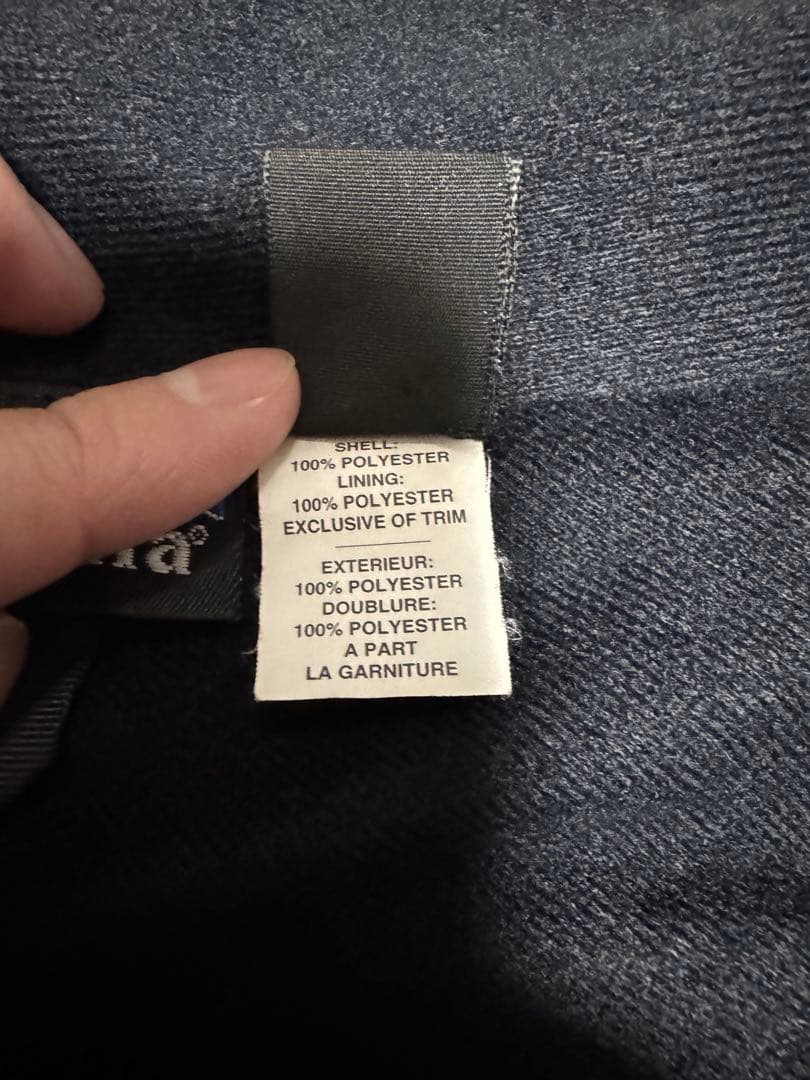 【美品】98年製　patagonia ゼファージャケット 黒ブラック S 廃盤