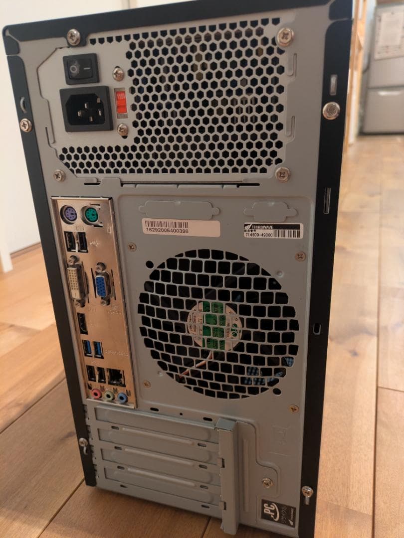 Windowsデスクトップ Windows11/i5-3570/MEM12GB/SSD/HDD/office