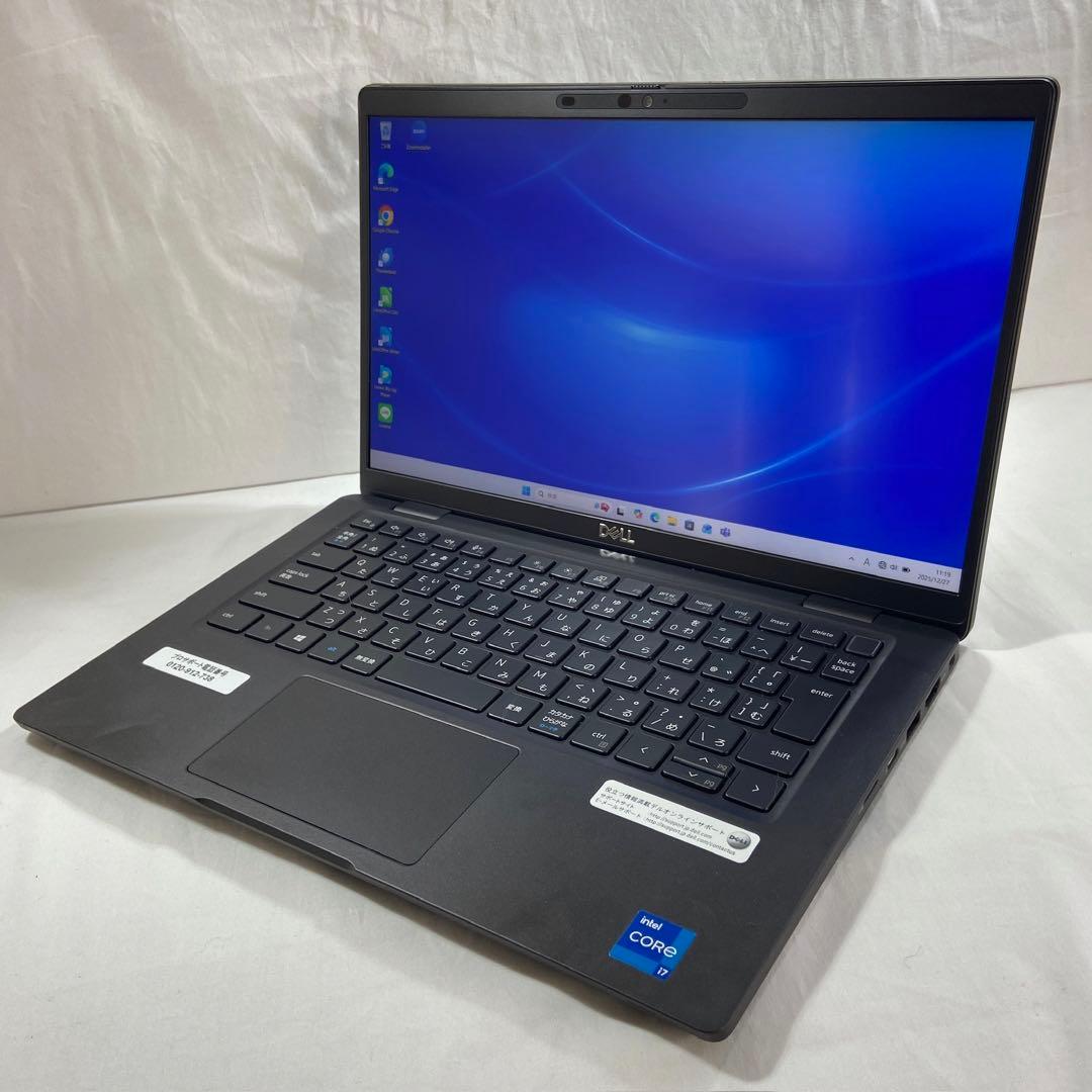 美品 11世代Core i7 16Gメモリ SSD512G 13.3型 DELL