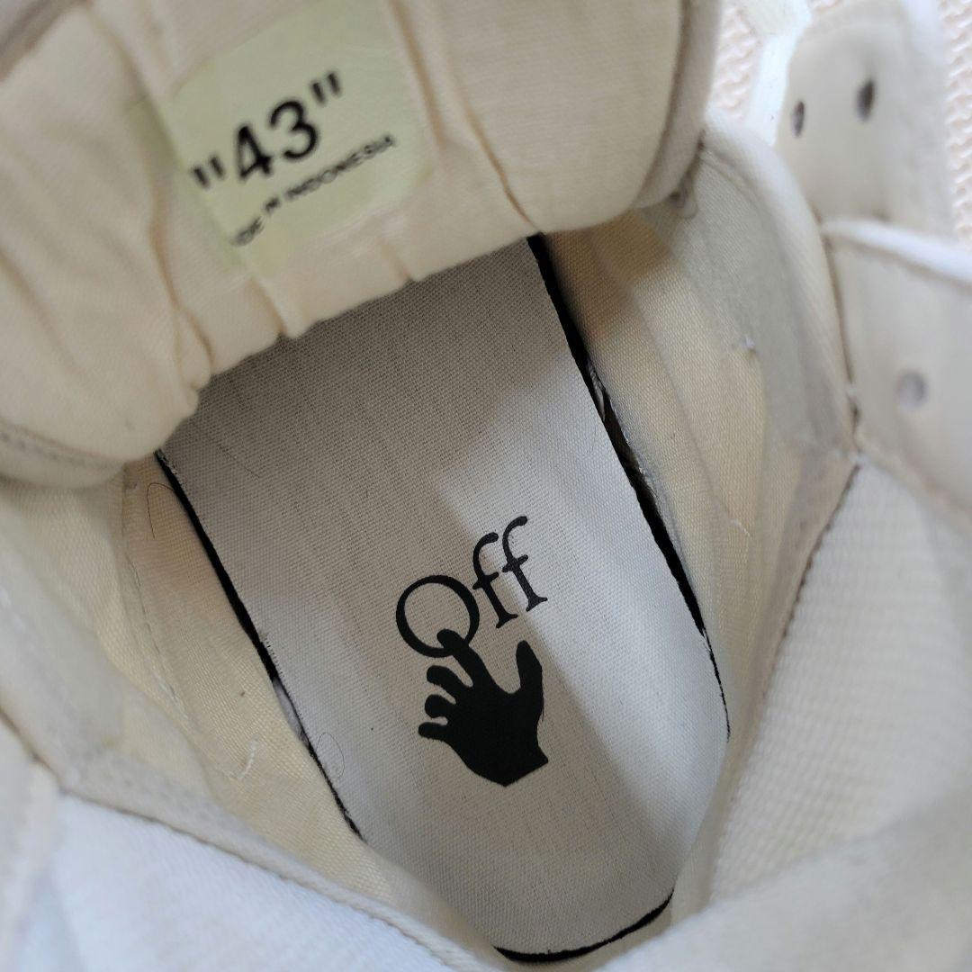 Off-White 3.0 OFF COURT ハイカットスニーカー 43