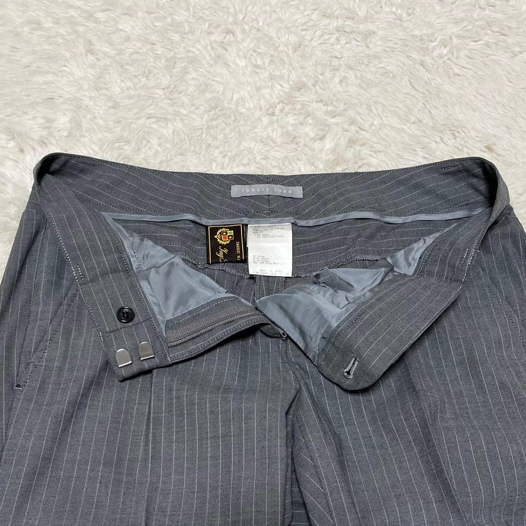 セオリーリュクス　ロロピアーナ　ジャケット　パンツ　セットアップ　グレー　38