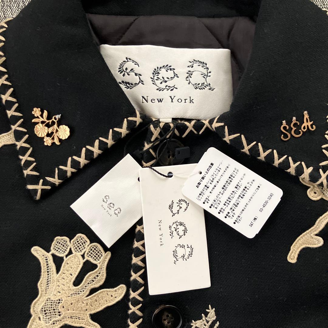 Sea New York Mika Jacketアップリケジャケット新品タグ付き