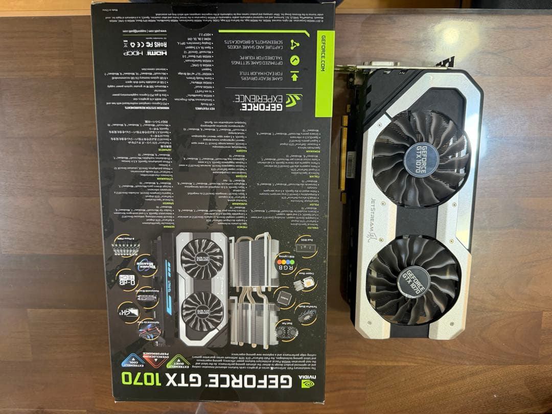 GeForce GTX 1070 8GB JETSTREAM グラフィックボード