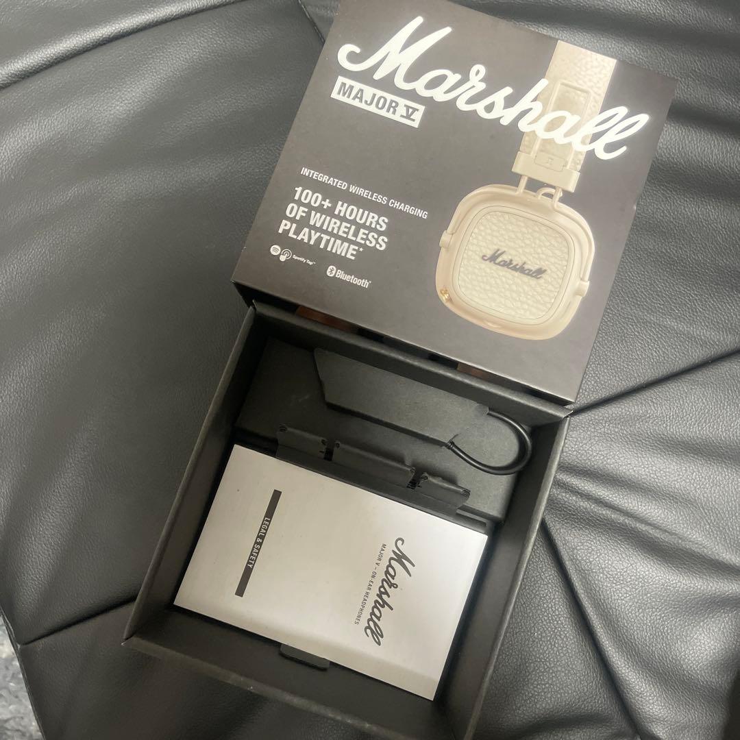 Marshall ワイヤレスヘッドホン ホワイト