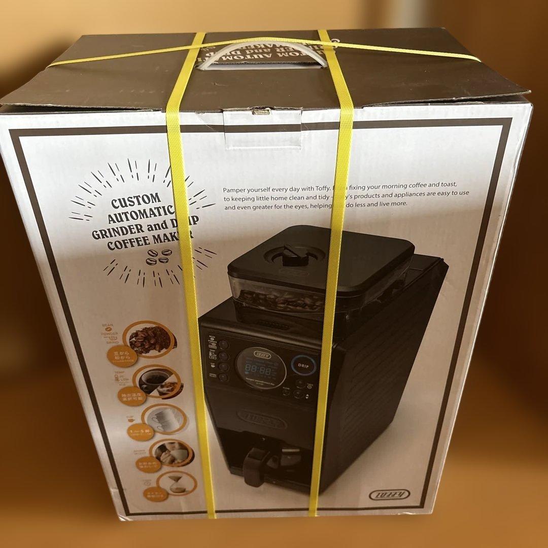 【新品未使用】ラドンナ　全自動ミル付コーヒーメーカー　K-CM9-RB