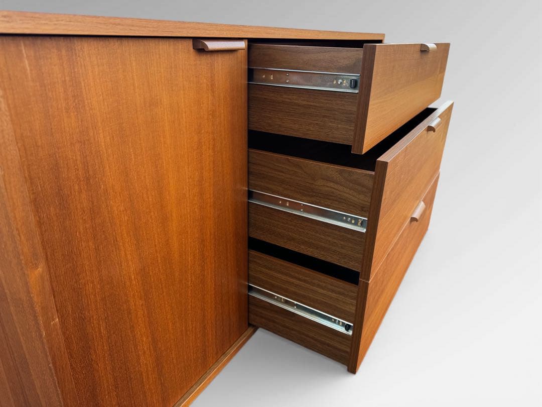 【訳あり】unico　ウニコ　HOLM　ホルム キャビネット　ウォールナット