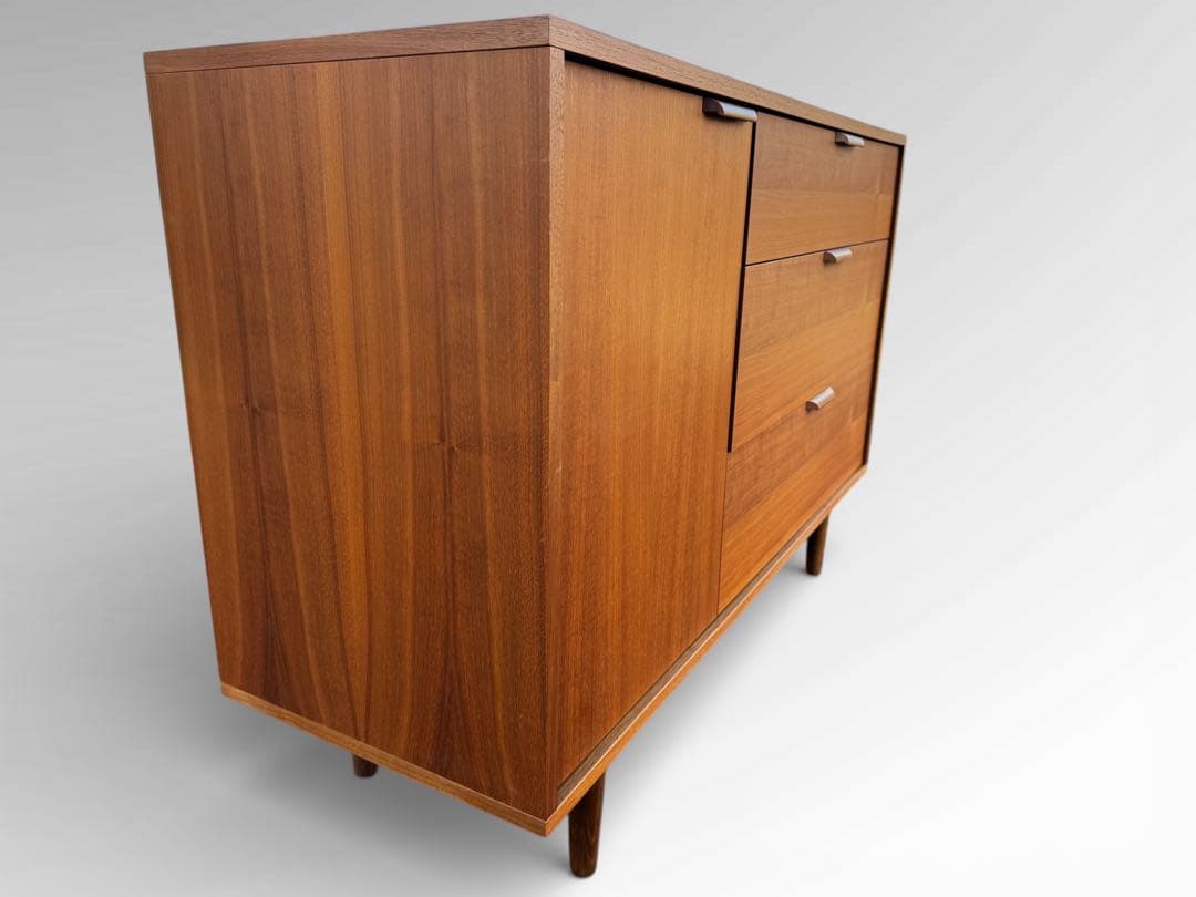 【訳あり】unico　ウニコ　HOLM　ホルム キャビネット　ウォールナット