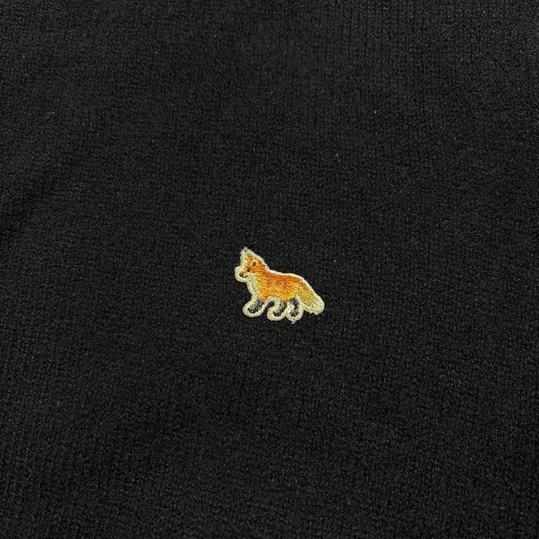 【美品】MAISON KITSUNE メゾンキツネ ニット ネイビー XS