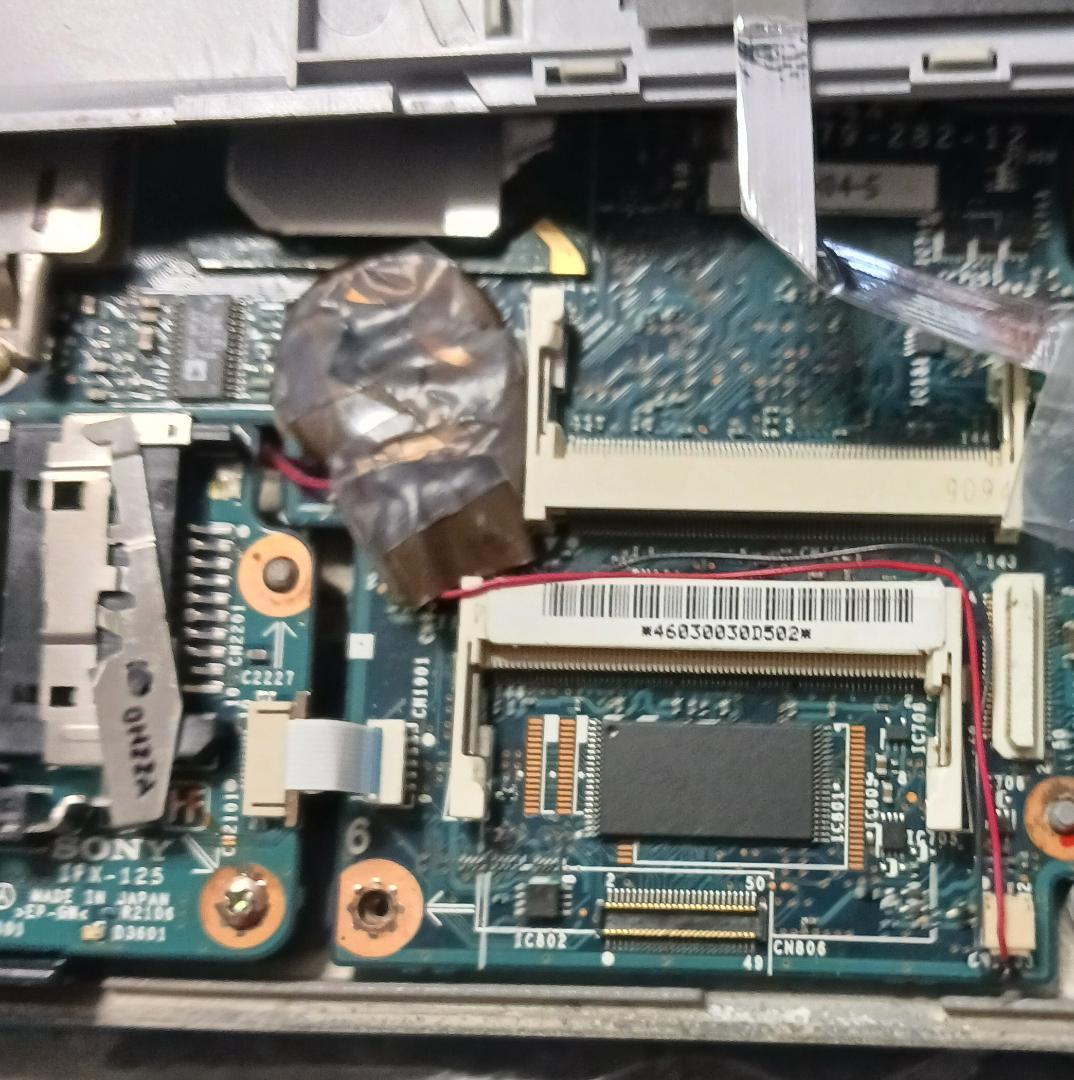 【難あり】ノートPC　SONY VAIO PCG-SR9C/K No.0320