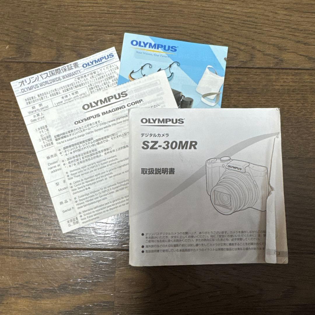 【OLYMPUS SZ-30MR】 動作OK 保証書完備 / 16gbカード付