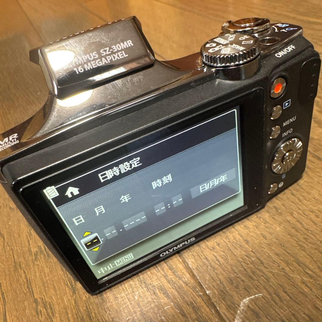 【OLYMPUS SZ-30MR】 動作OK 保証書完備 / 16gbカード付