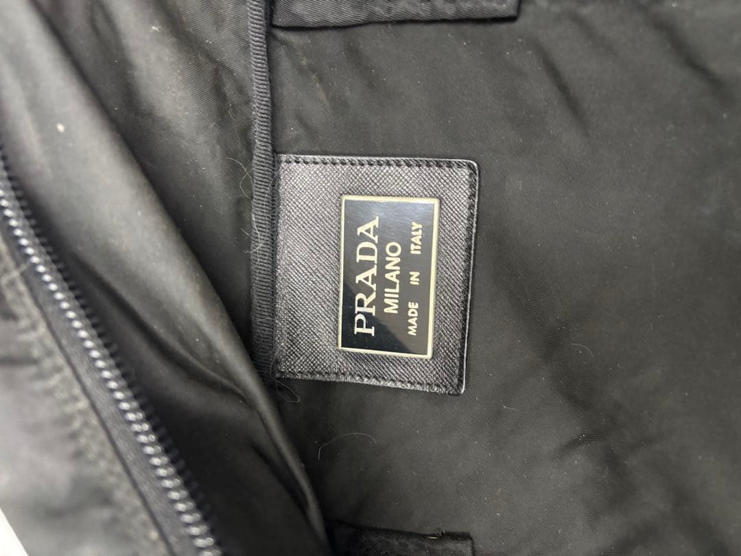 PRADA ブラック ボストンバッグ 約70cm