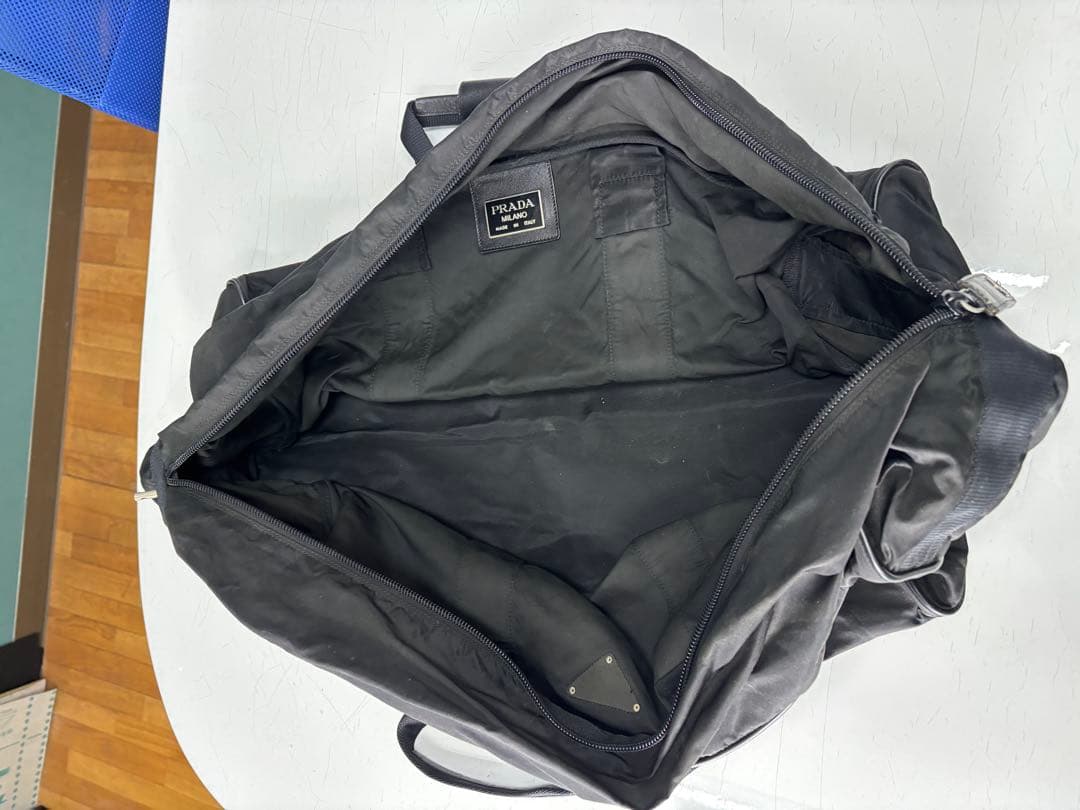 PRADA ブラック ボストンバッグ 約70cm