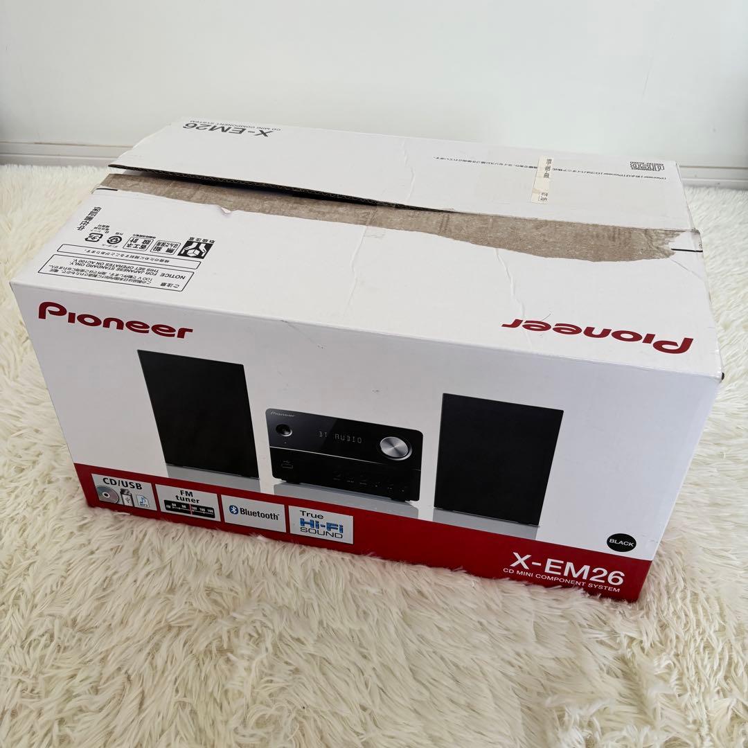 未使用品パイオニアPioneer X-EM26ミニコンポ Bluetooth対応